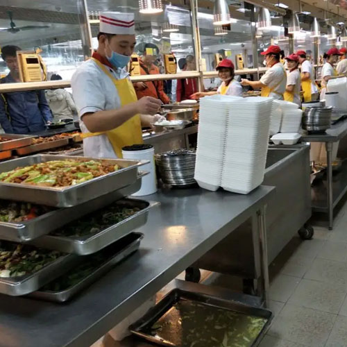 深圳市小蝌蚪下载大全小蝌蚪下载免费农产品有限公司机关食堂承包案例